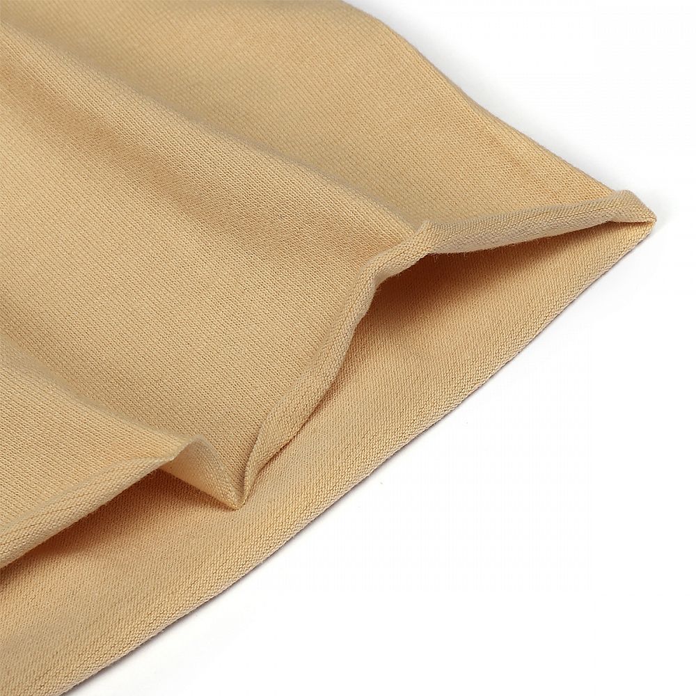 Кулирка с лайкрой ОЕ 175 г/м², 100+100 см / 45-70 метров, КУЛ.175.14-0936, миндаль