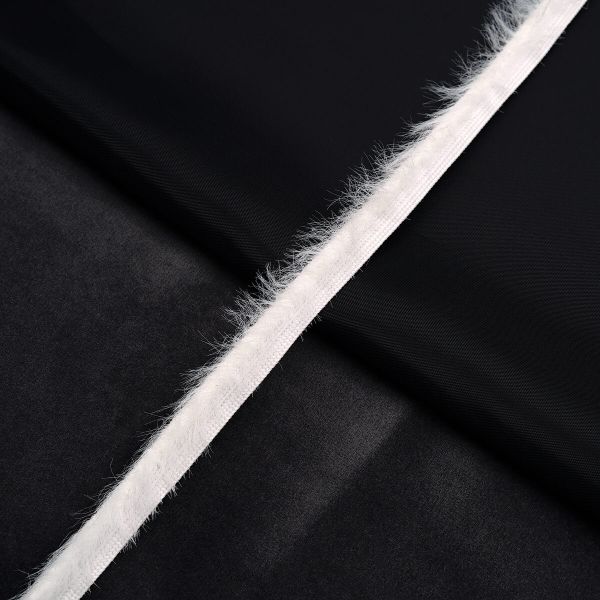 Кант декоративный Синель 10 мм / 45 метров, белый, 3AR3045