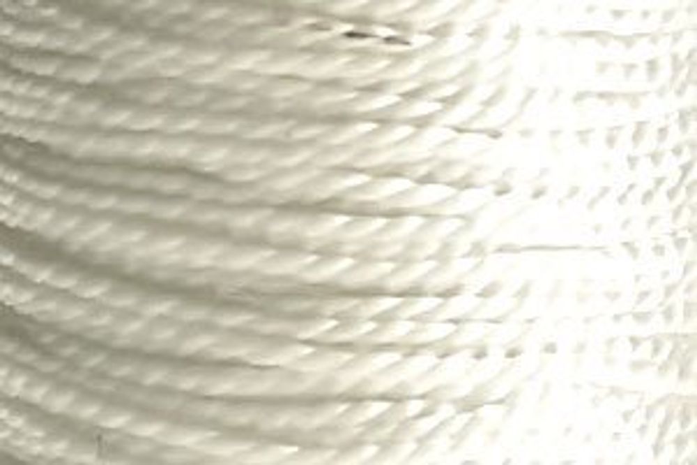 Швейные нитки (набор) обувные капрон 375Т 20м цв.белый А, уп. 10 катушек
