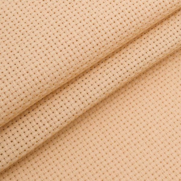 Канва Aida 14 ct, 50х50 см, 802 бежевый, 624010-14C/T, Bestex