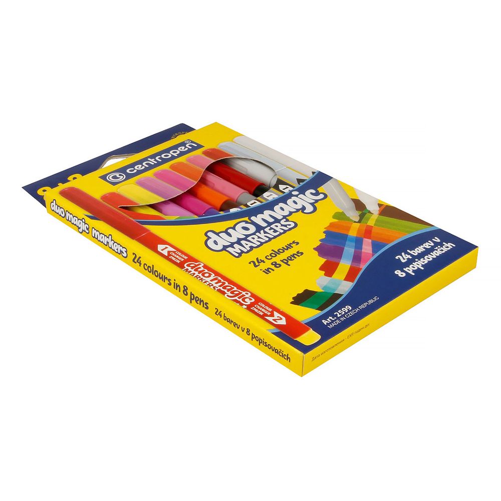 Набор фломастеров DUO MAGIC 2599/10 8+2 цв, 2599/10, Centropen 2599/10