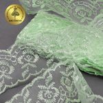 Кружево капроновое 45 мм / 9.14 м, TBS.30010 цв.080 св.салатовый, Kruzhevo