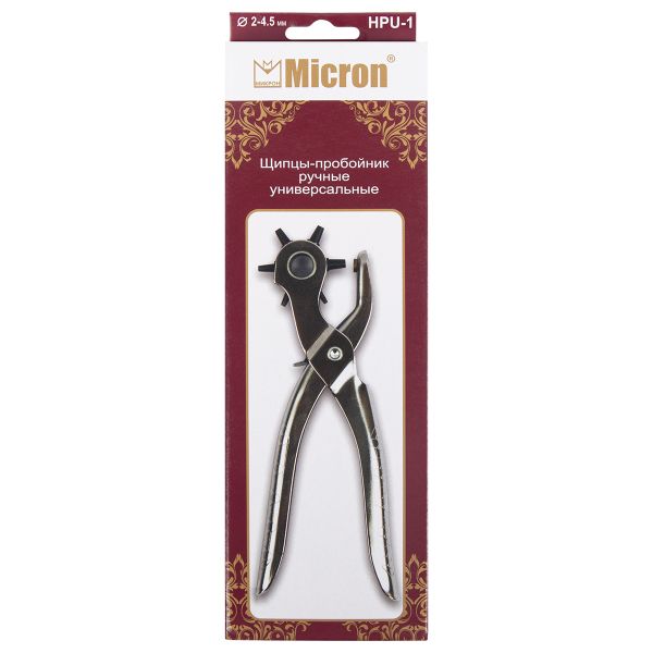 Щипцы-пробойник, 6 насадок, Micron HPU-1