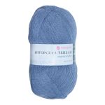 Пряжа Пехорка Ангорская теплая / уп.5 мот. по 100 г, 480 м, 256 св.джинса