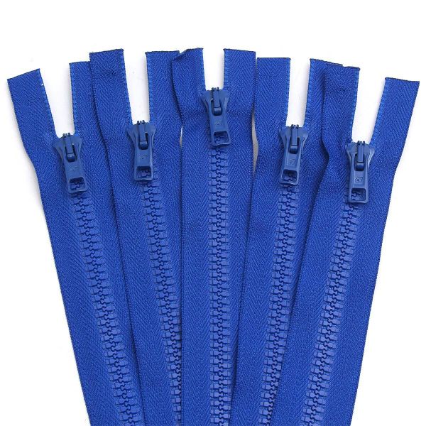 Молния трактор Arta Т6 (6 мм) 2 зам., разъем., 75 см, цв. 088 яр.синий, уп.5 шт