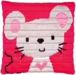 Набор для вышивания нитками Vervaco, Маленькая мышь, 25х25 см