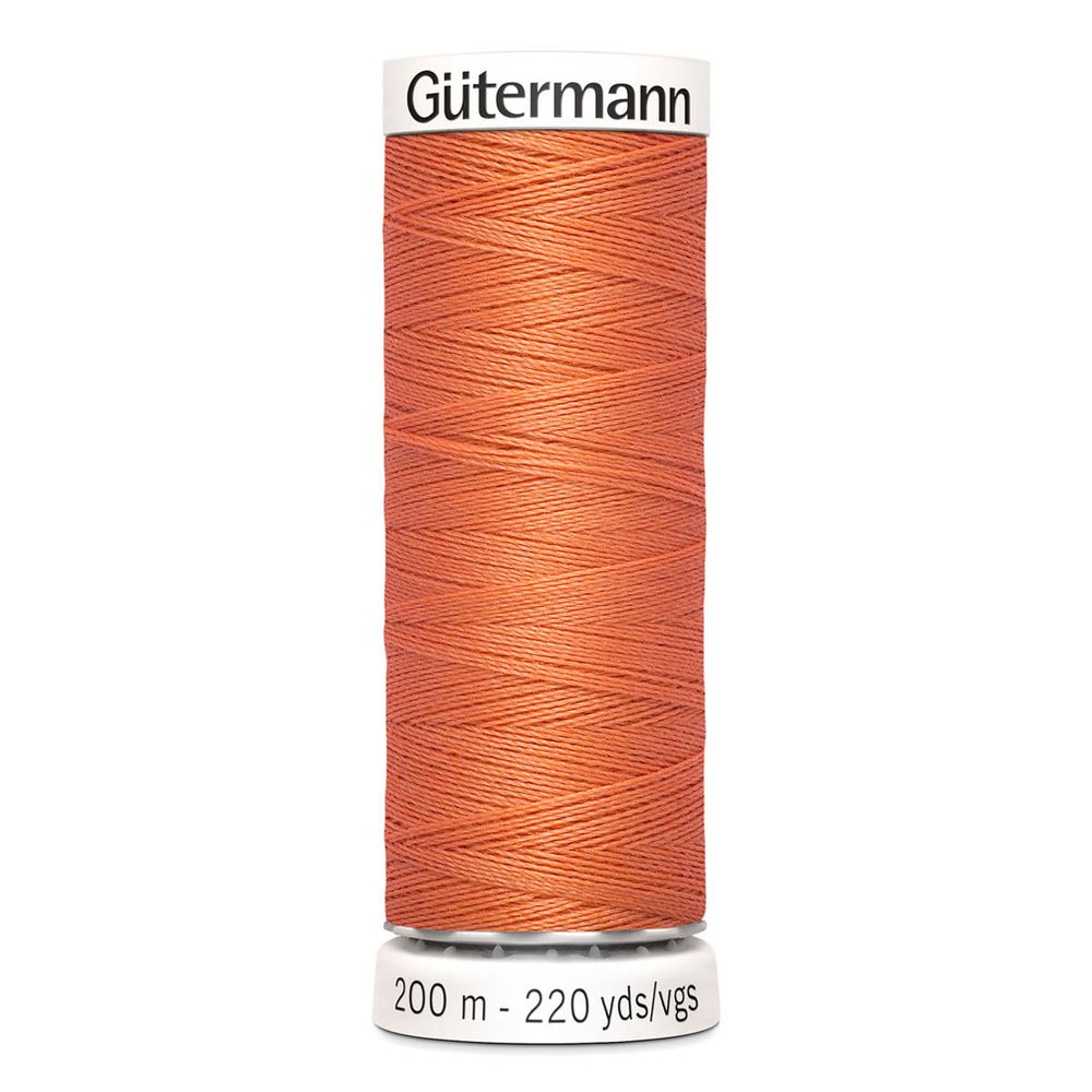 Нитки универсальные Gutermann Sew-all, 200м, 895 золотисто-персиковый, 5 катушек