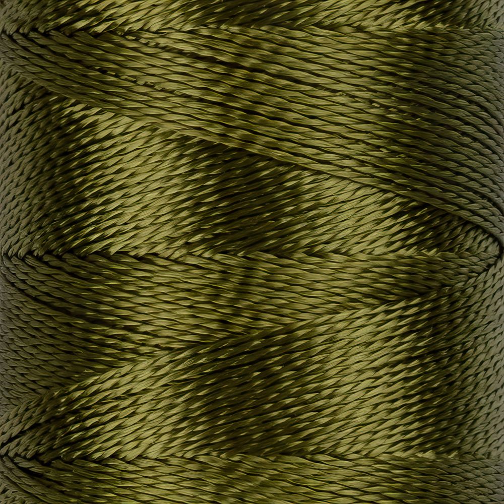 Нитки вышивальные Gamma V150/2, 10х200 ярдов, 3261 т.оливковый