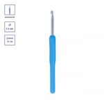 Крючок для вязания с пластиковой ручкой металл ⌀5,0 мм, 14 см, в чехле, Gamma MHP