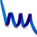 Лента бархатная (тесьма) 12.0 мм / 32.9±2 метров, 0081-1211 (8571 синий)