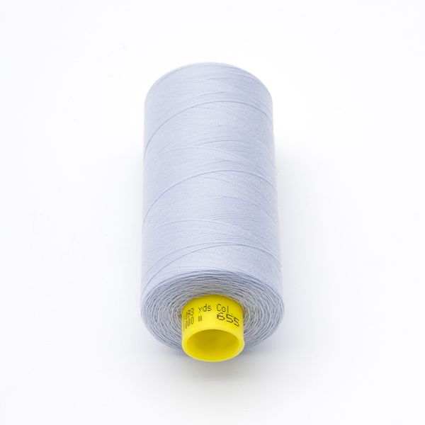Нитка универсальная Gutermann Mara 120/2, 1000 м, 700207, 655 пастельно-сиреневый, 1 катушка