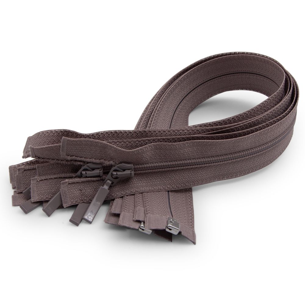 Молния спираль (витая) Arta Т5 (5 мм) 1 зам., разъем., 40 см, цв. 327 серый, уп.5 шт