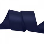 Лента репсовая (в рубчик) 38.0 мм, цв. 370 т.синий For Hobby, уп. 22.86м (±1м)