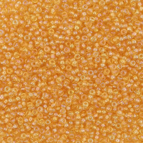 Бисер Preciosa прозрачный с радужным покрытием 10/0, круг.отв, 50 г, (11020)