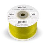 Лента капроновая (органза) 50.0 мм / 22.8±1 метра, 069 оливковый, Blitz OR-50