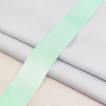 Лента атласная 2-сторонняя 38.0 мм / 22.86±1 метров, C1153 мятный, 6102-0015, Globus