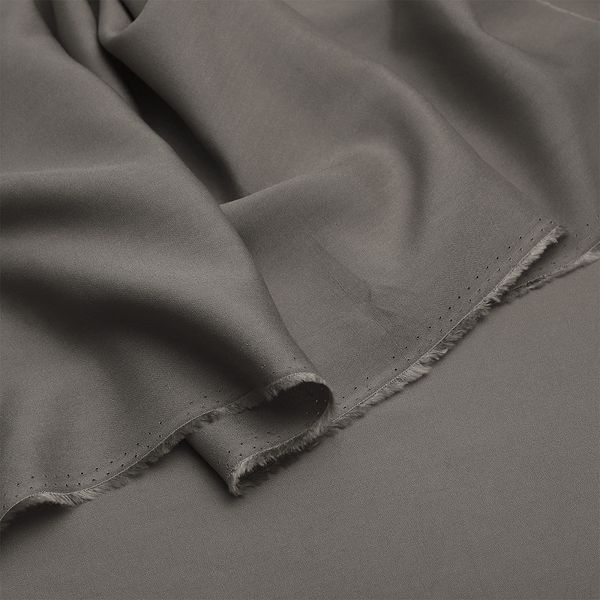 Штапель 110 г/м², 145 см / 2 метра, TBY-Vi-30-27.2, цв.27 серый