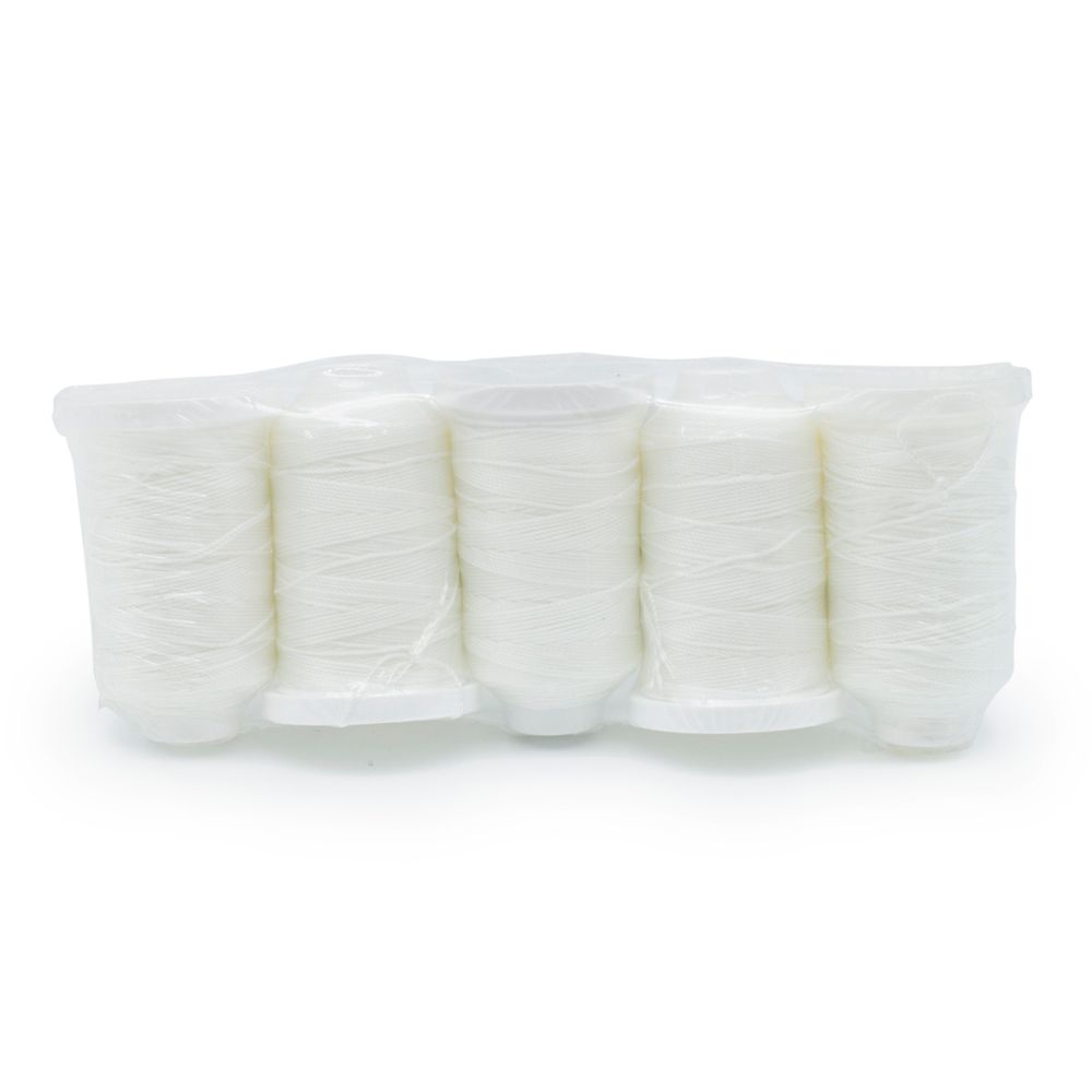 Нитки филаментные 1000D/3, 91.44 м, Астра, 9022 белый