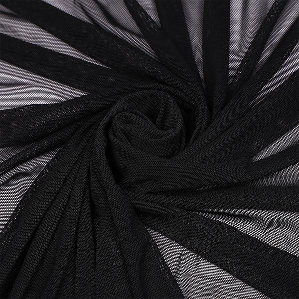 Сетка бельевая эластичная 90 г/м², шир.150 см / 3 метра, цв.черный /SZ030204.170/3/