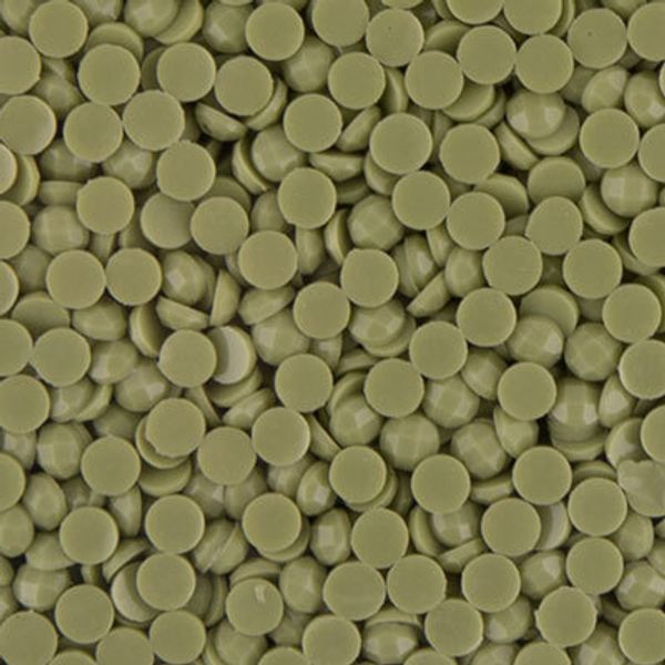 Стразы неклеевые акрил 2.5 мм, 100 г (10х10 г), /РП/, №6115 бл.оливковый, Zlatka OZM