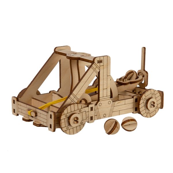 Пазл объемный 3D, 41 элемент, Катапульта, Rezark TAR-16