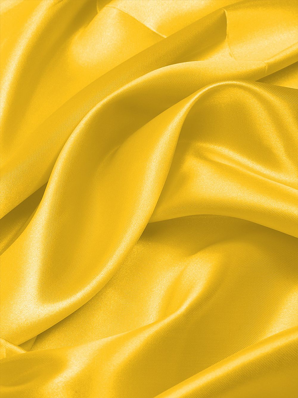 Атлас сатин 67 г/м², 150 см / 3 метра, AS.30, желтый