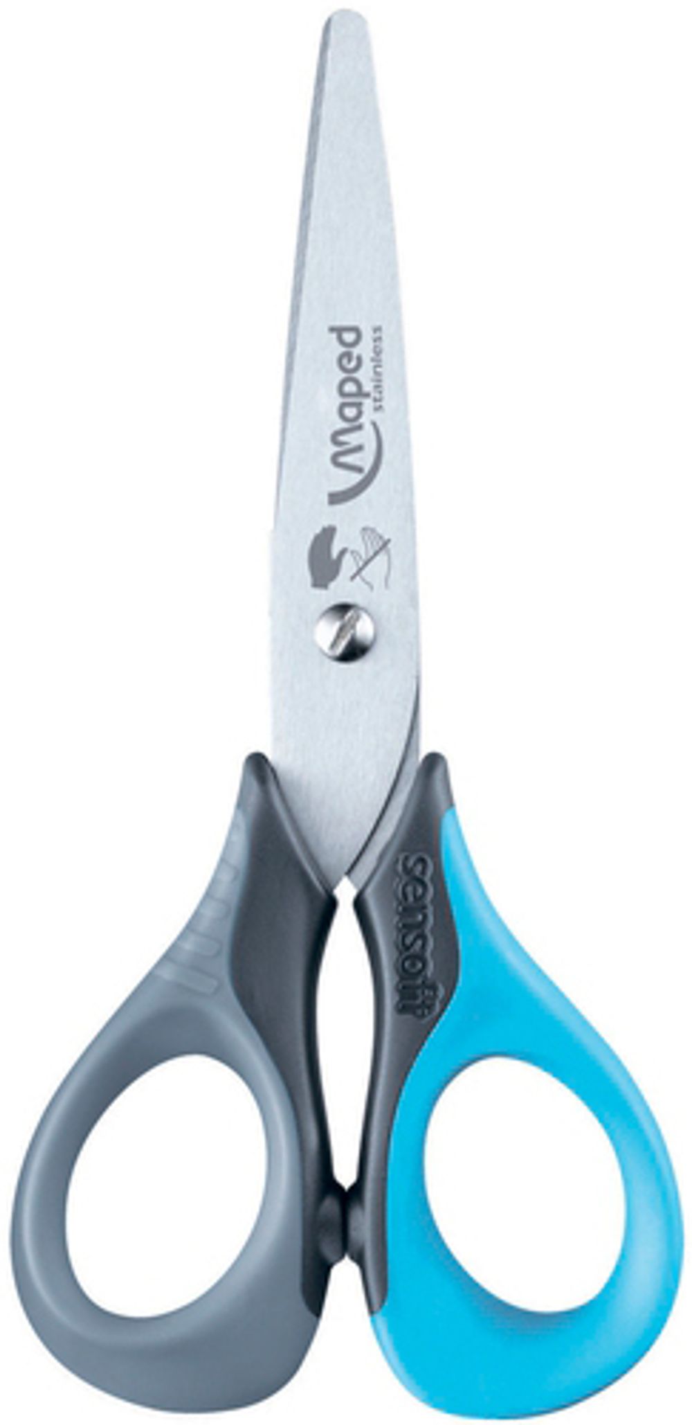 Ножницы универсальные детские 13 см, эргономичные, 693500, Maped