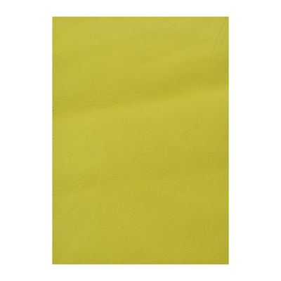 Кожа натуральная в листах А6 (10,5*14,8см), 100% кожа (16 желтый) 402