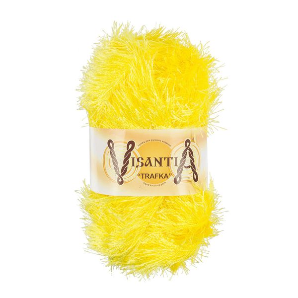 Пряжа Visantia Trafka / уп.5 мот. по 100г, 150м, 0057 яр.желтый