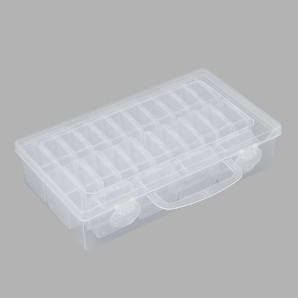 Контейнер для хранения мелочей 22.3х13х5.4 см, 26 штук в боксе