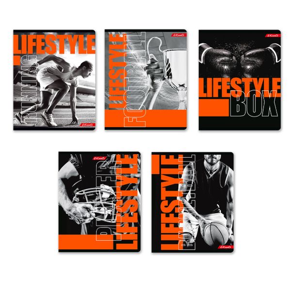 Тетрадь ученическая общая, неоновая краска, A5+ 96 л. на скобе, белизна 100%, 5 шт, клетка, 000346 Шаг к победе, Светоч 96ТСК5_9_3_1