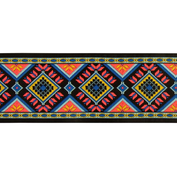 Лента (тесьма) жаккардовая 70.0 мм / 10±0.5 метров, 2, Gamma TRJ-117YP