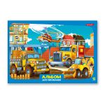 Альбом для рисования 100 г/м², A4 29х20.5 см, 12 л. на скобе, 10 шт, Берегись автомобиля! 000646, Светоч 12АЛСК4_1_3_9