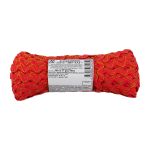 Тесьма отделочная зигзаг 9 мм, / 20 метров, коралловый(красный)/под золото, Blitz