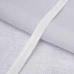 Лента бархатная (тесьма) 10.0 мм / 10±0.5 метров, рис. 8508, белый, С3574Г17