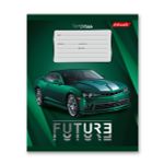 Тетрадь ученическая школьная, выборочный лак, A5+ 24 л. на скобе 65 г/м², белизна 100% 30 шт, клетка, 000373 Зелёная ракета, Светоч 24ТСКд5_4_3_1