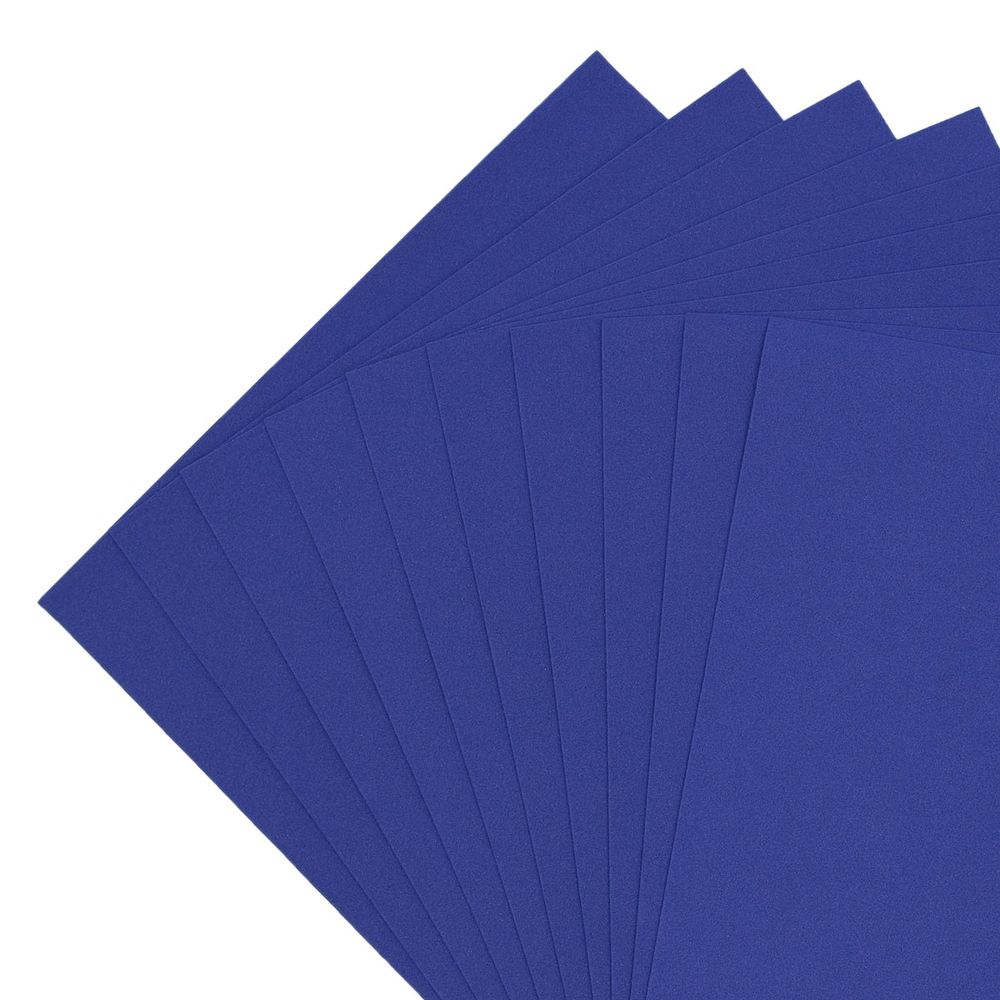 Фоамиран EVA-1010, 10 шт, 20х30 см, 1 мм., Astra&Craft (ZK-011/BK025 т.синий)