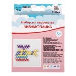 Набор для творчества Аквамозаика №03 Вертолет, 15х15х3.5 см, 1 шт, Hobbius AQB-01