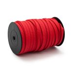 Стропа (ременная лента) 10 мм / 50 метров, толщ. 1.0 мм, 014 красный /TOS/