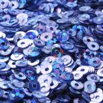 Пайетки плоские 3 мм, упак. 10 гр, Астра, 50126 сиреневый голограмма, уп.10 шт