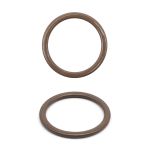 Кольца для бюстгальтера металл ⌀15.0 мм, 20 шт, C072 шиншилла, ГВ800