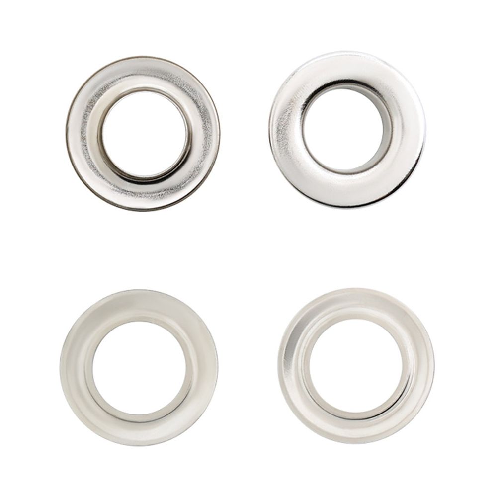 Люверсы металл ⌀_6.0 мм (внутр.), h6.42 мм (внутр.), №4, металл, New Star, никель, уп.≈5000 шт