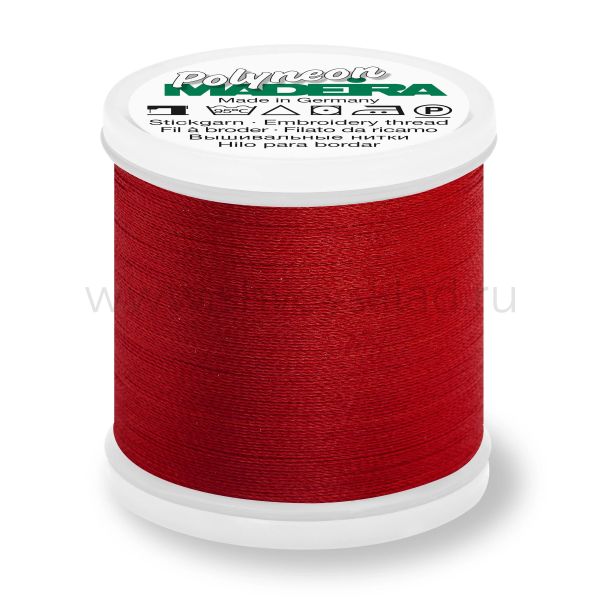 Нитки вышивальные флюоресцирующие Madeira Polyneon №40, 400 м, цв. 1839, 9845, 5 катушек