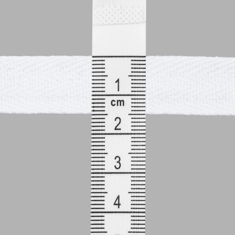 Тесьма (лента) киперная (100 х/б) 15 мм / 45.72 метра, 70 белый, 6190-2024