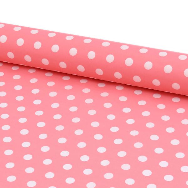 Крафт-бумага 50 гр/м², 70см, 10 м Жемчужины розовый туманный