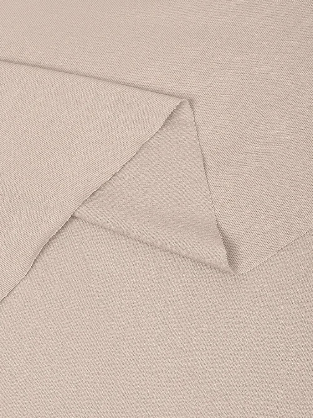 Вискоза трикотажная 240 г/м², 180 см / 1 метр, TBY.023709, бежевый