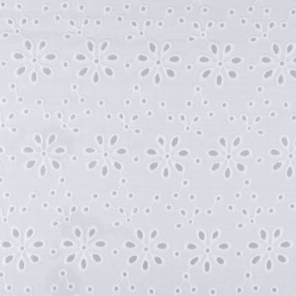 Ткань шитьё (прошва) 285 г/м², 140 см / 10 метров, белый, Gamma YFAS-3670