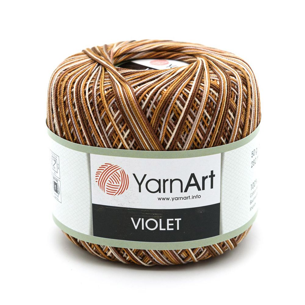 Пряжа YarnArt (ЯрнАрт) Violet Melange / уп.6 мот. по 50 г, 282м, 506 меланж
