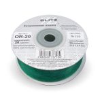 Лента капроновая (органза) 20.0 мм / 22.8±1 метра, 120 изумрудно-зеленый, Blitz OR-20