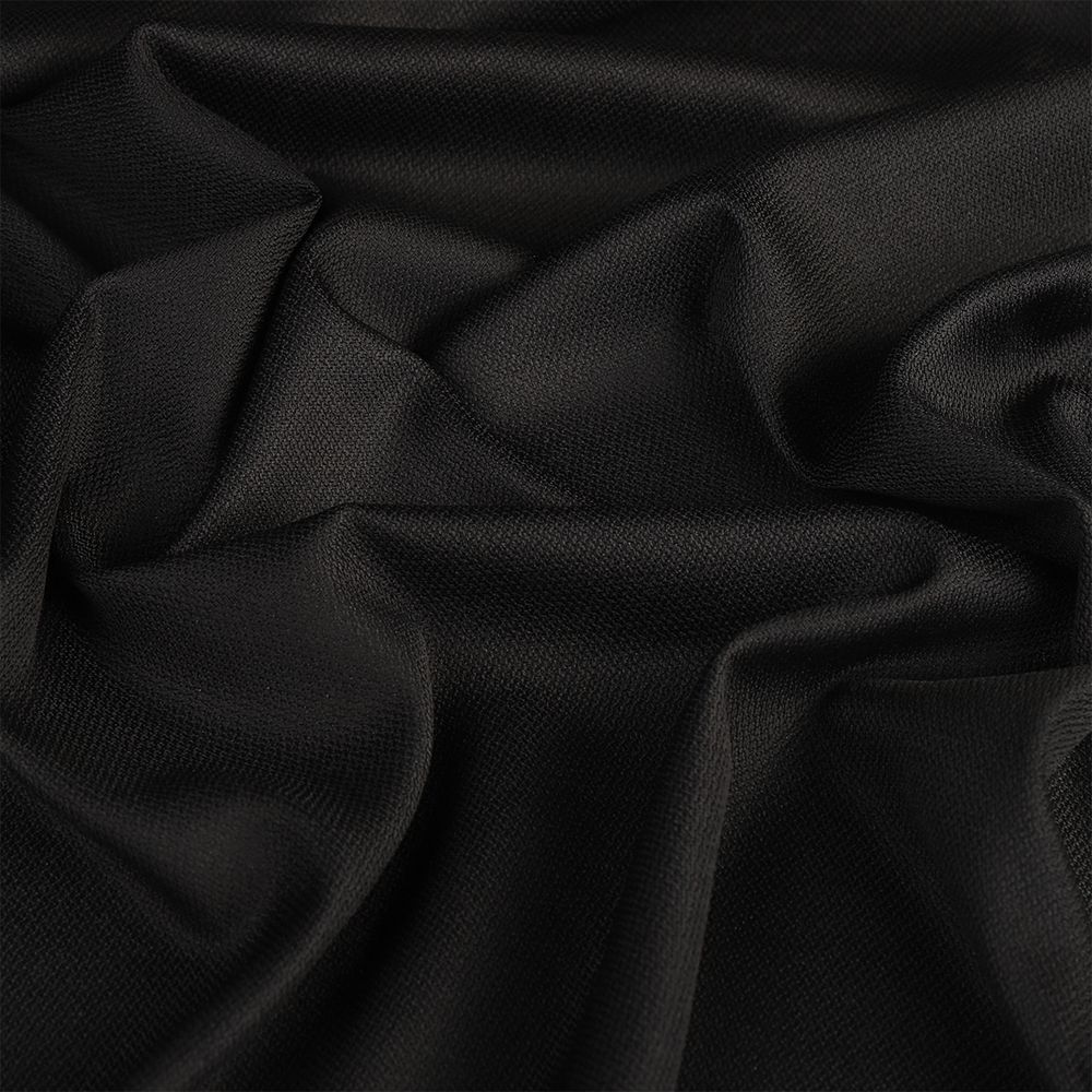 Дублерин эластичный 62г/м², 662B черный 150см уп.1м, IdealTex